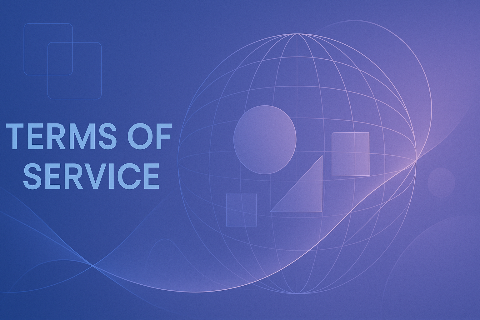 Abstract illustration for Terms of Service
